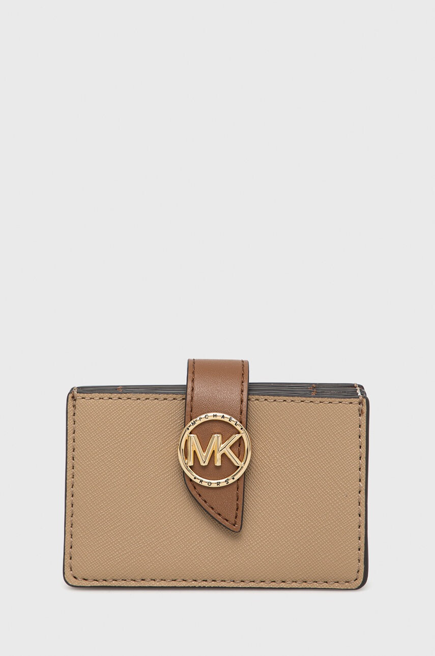 MICHAEL Michael Kors Кожен калъф за карти - Pepit.bg