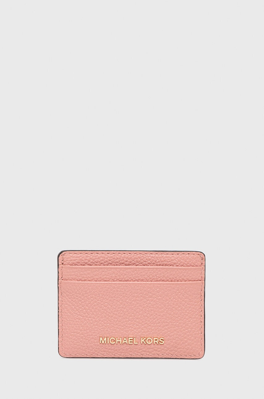 MICHAEL Michael Kors Кожен калъф за карти - Pepit.bg