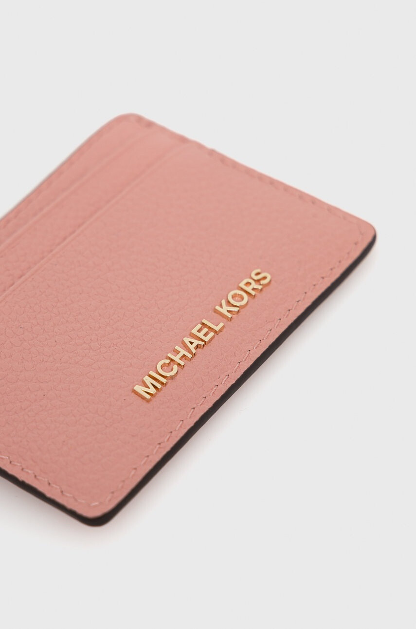 MICHAEL Michael Kors Кожен калъф за карти - Pepit.bg