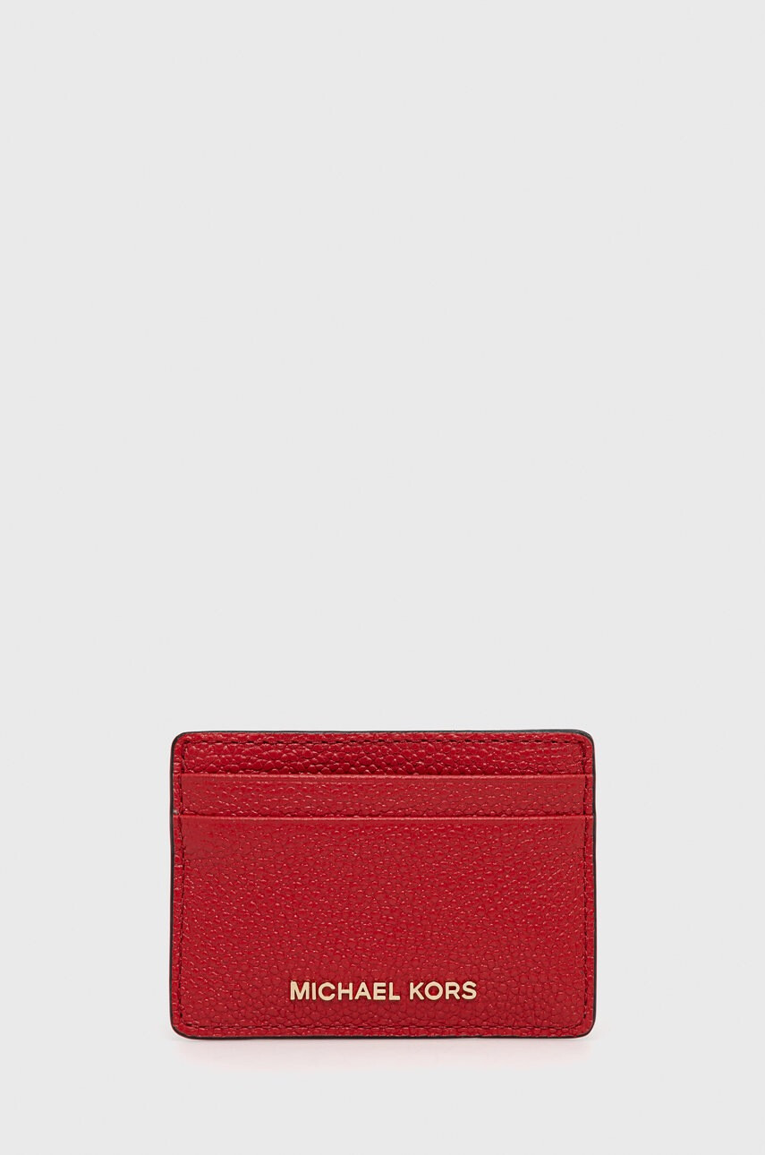 MICHAEL Michael Kors Кожен калъф за карти - Pepit.bg