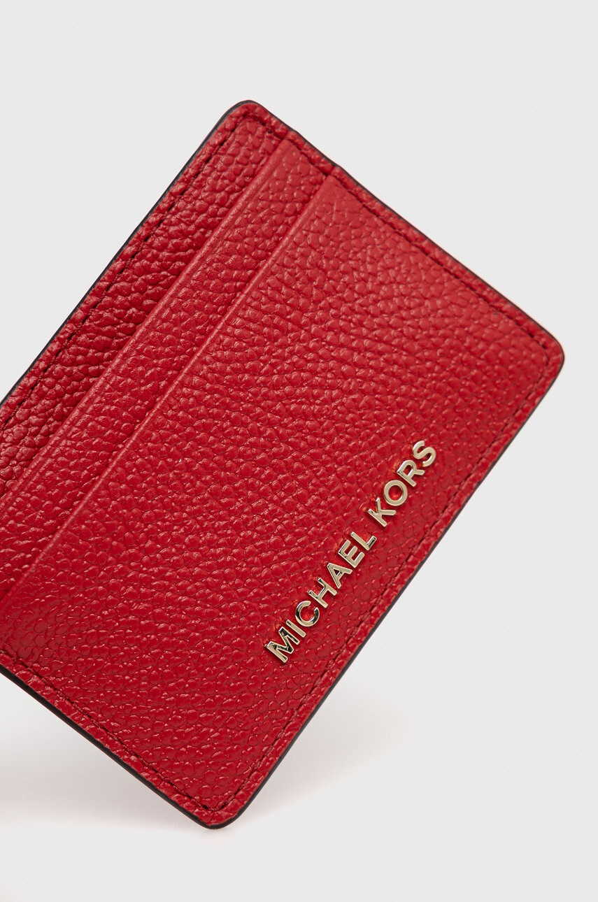 MICHAEL Michael Kors Кожен калъф за карти - Pepit.bg