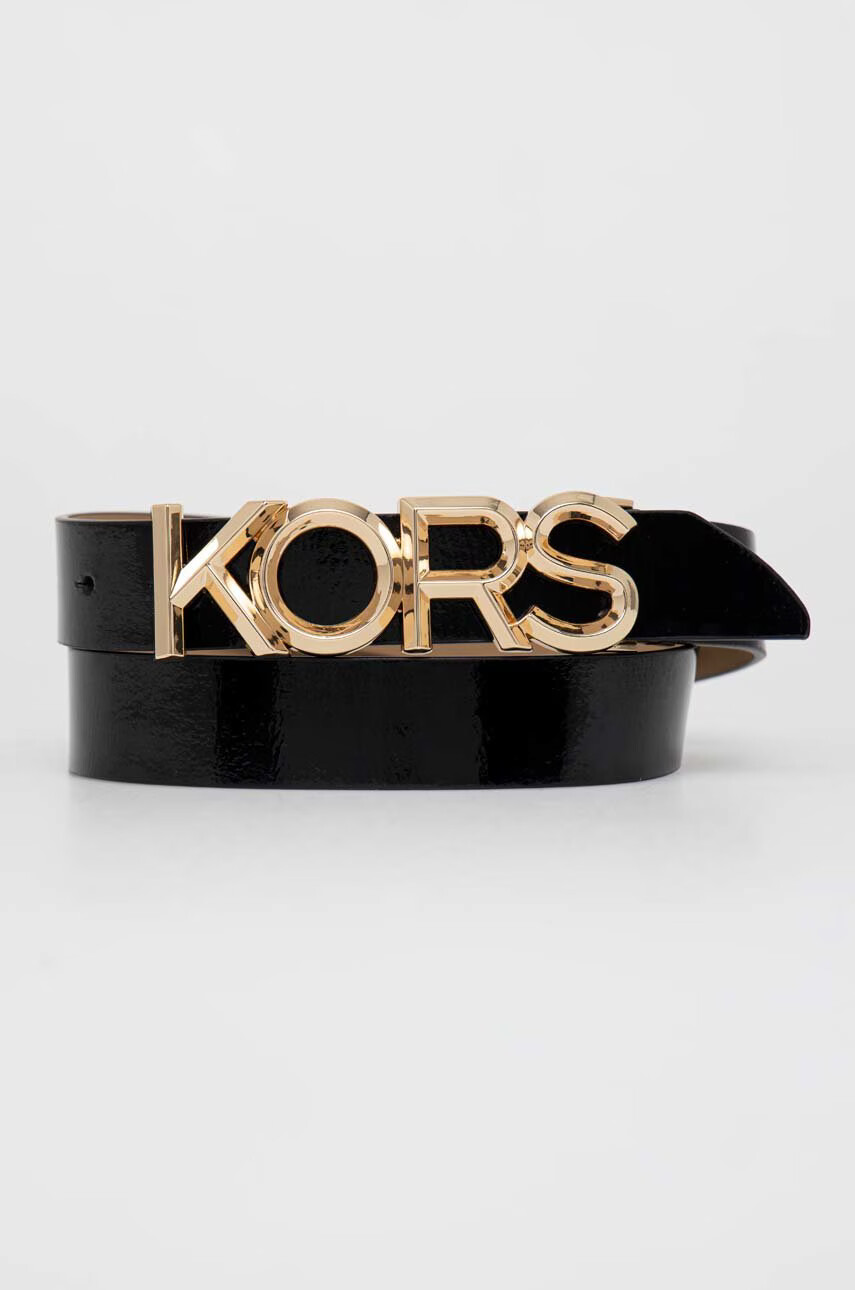 MICHAEL Michael Kors Кожен колан дамски в черно - Pepit.bg