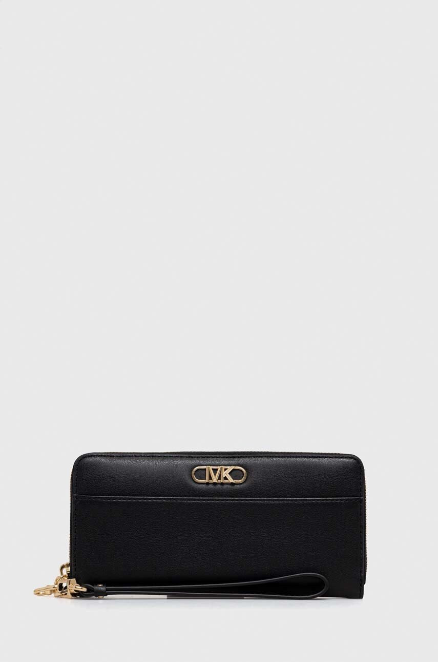 MICHAEL Michael Kors Кожен портфейл дамски в черно - Pepit.bg