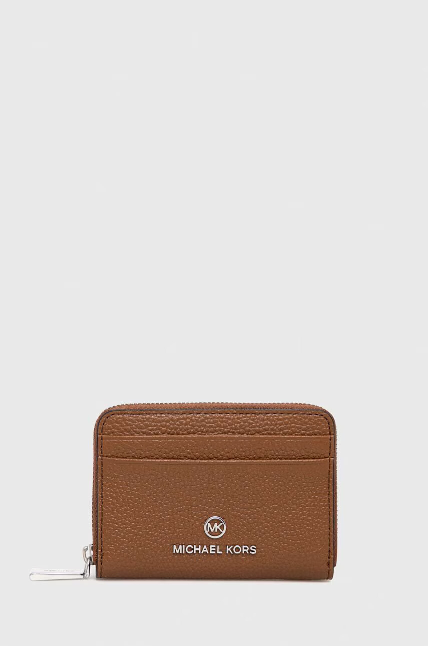 MICHAEL Michael Kors Кожен портфейл дамски в синьо - Pepit.bg