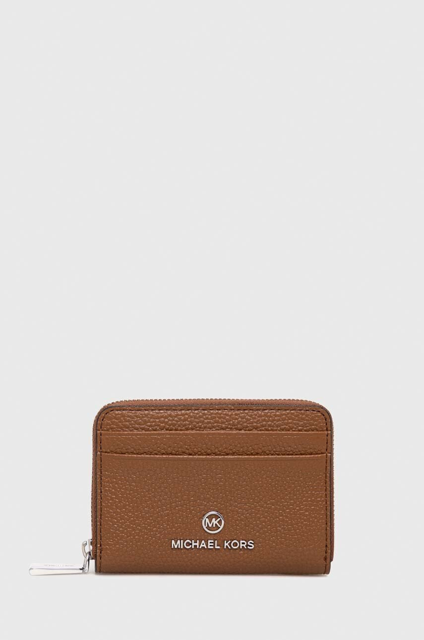 MICHAEL Michael Kors Кожен портфейл дамски в синьо - Pepit.bg