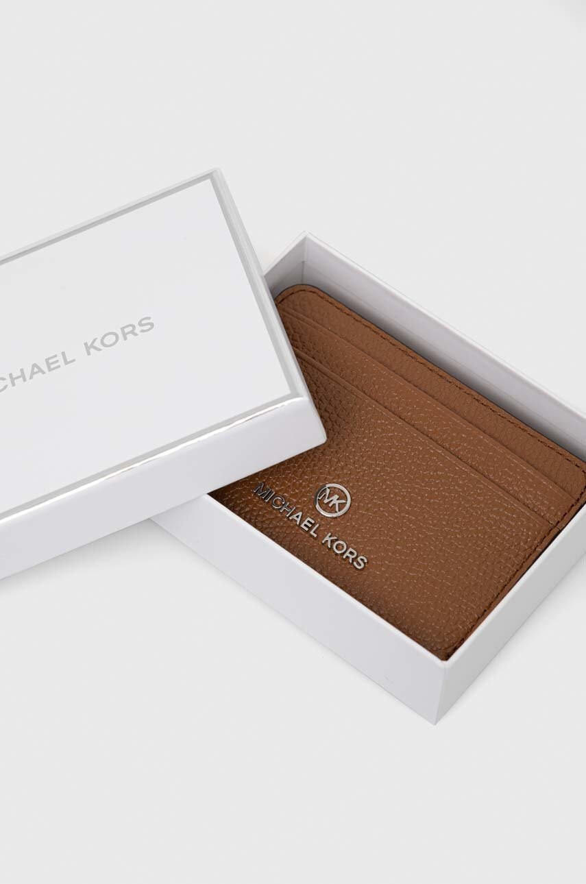 MICHAEL Michael Kors Кожен портфейл дамски в синьо - Pepit.bg