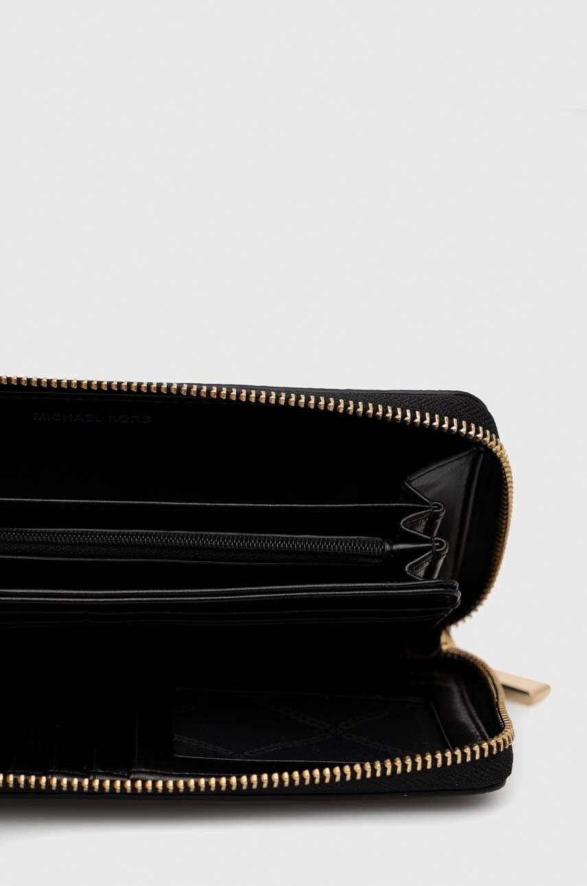 MICHAEL Michael Kors Кожен портфейл дамски в черно - Pepit.bg