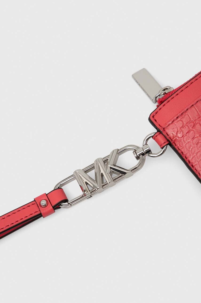 MICHAEL Michael Kors Кожен портфейл дамски в розово - Pepit.bg