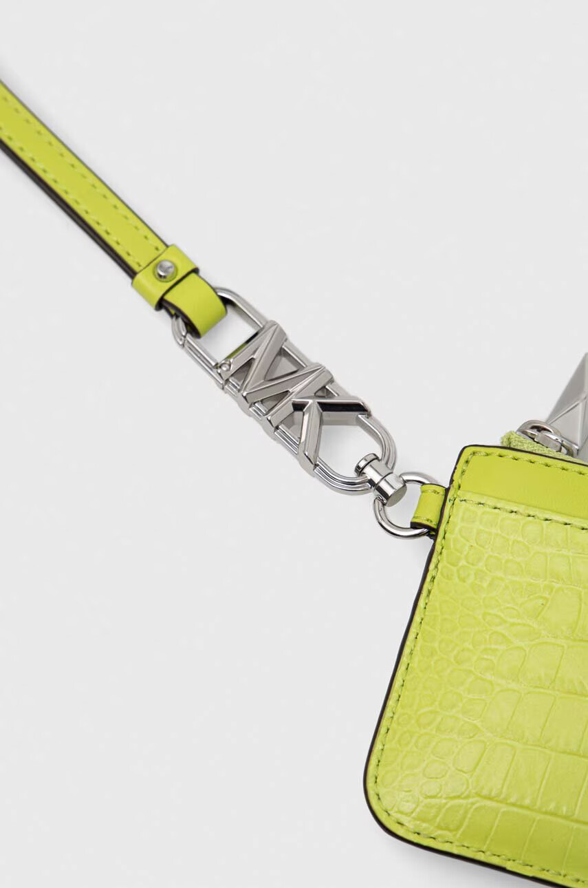 MICHAEL Michael Kors Кожен портфейл дамски в зелено - Pepit.bg