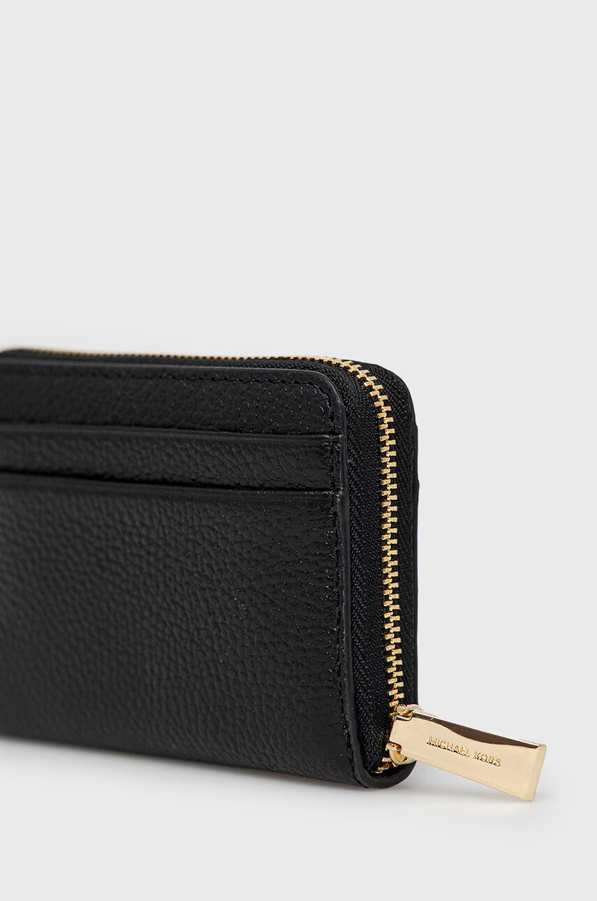 MICHAEL Michael Kors Кожен портфейл дамски в черно - Pepit.bg