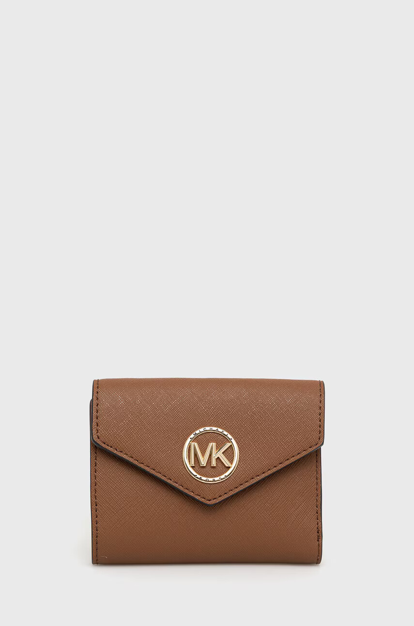 MICHAEL Michael Kors Кожен портфейл дамски в бежово - Pepit.bg