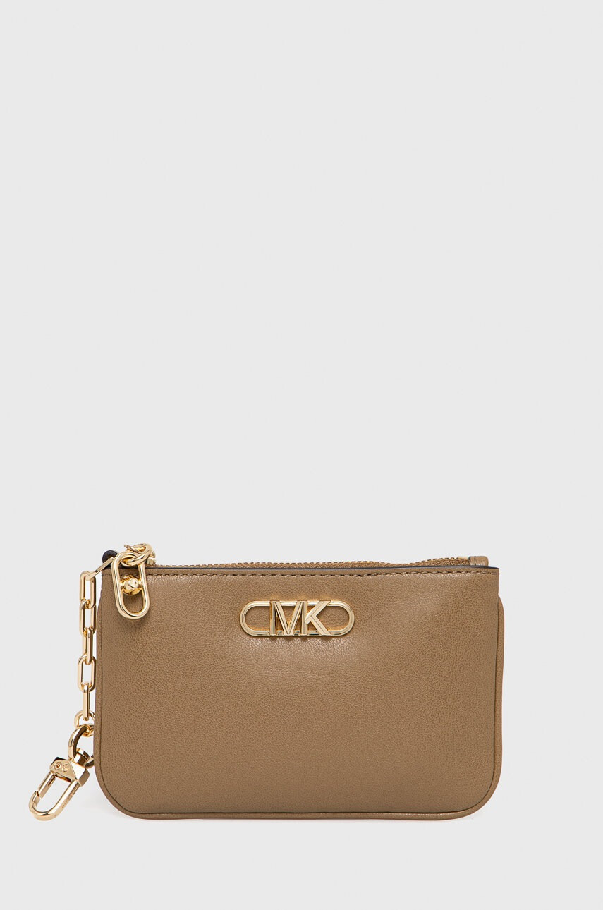 MICHAEL Michael Kors Кожен портфейл дамски в оранжево - Pepit.bg