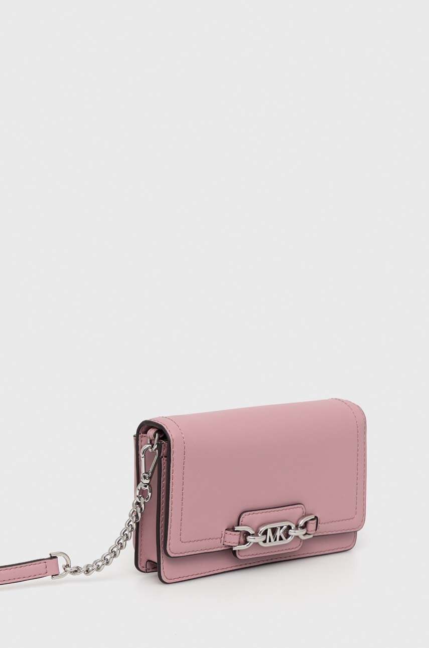MICHAEL Michael Kors Кожен портфейл в розово - Pepit.bg