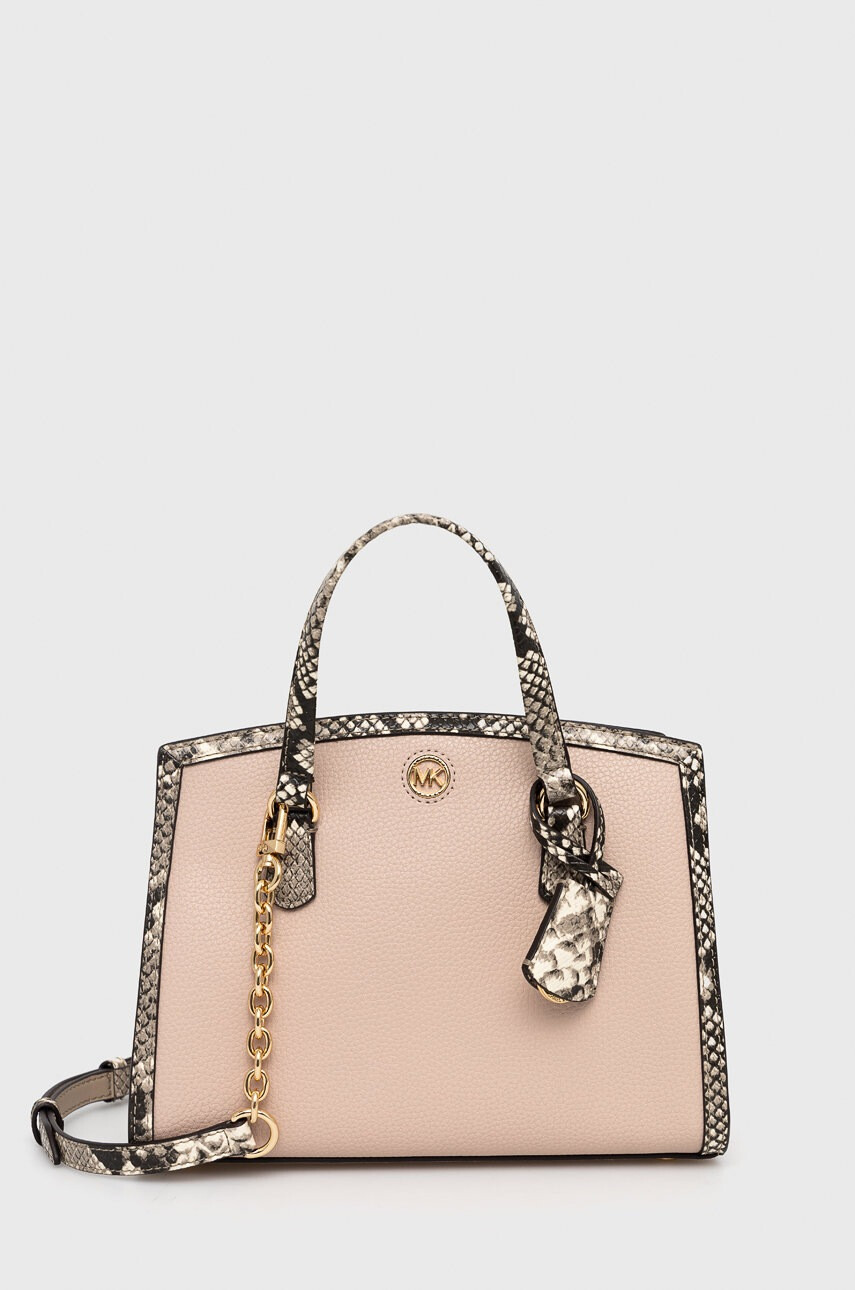 MICHAEL Michael Kors Кожена чанта в зелено - Pepit.bg