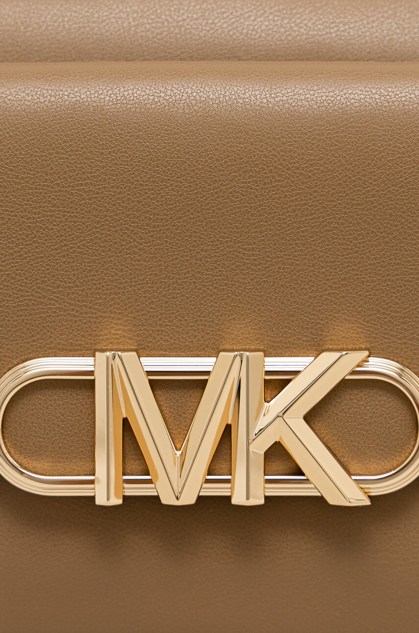 MICHAEL Michael Kors Кожена чанта в кафяво - Pepit.bg