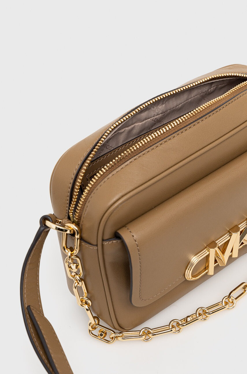 MICHAEL Michael Kors Кожена чанта в кафяво - Pepit.bg