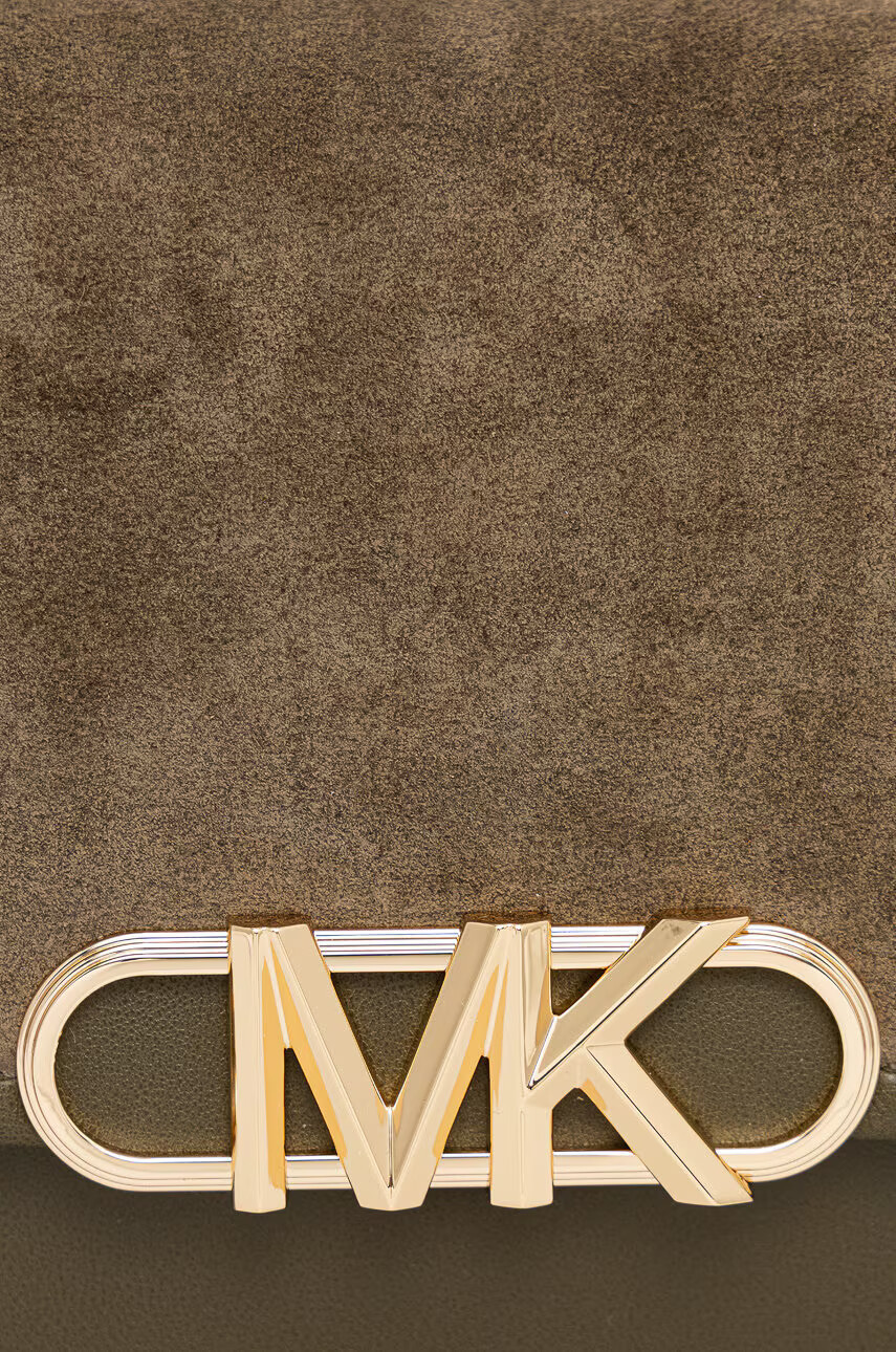 MICHAEL Michael Kors Кожена чанта в зелено - Pepit.bg