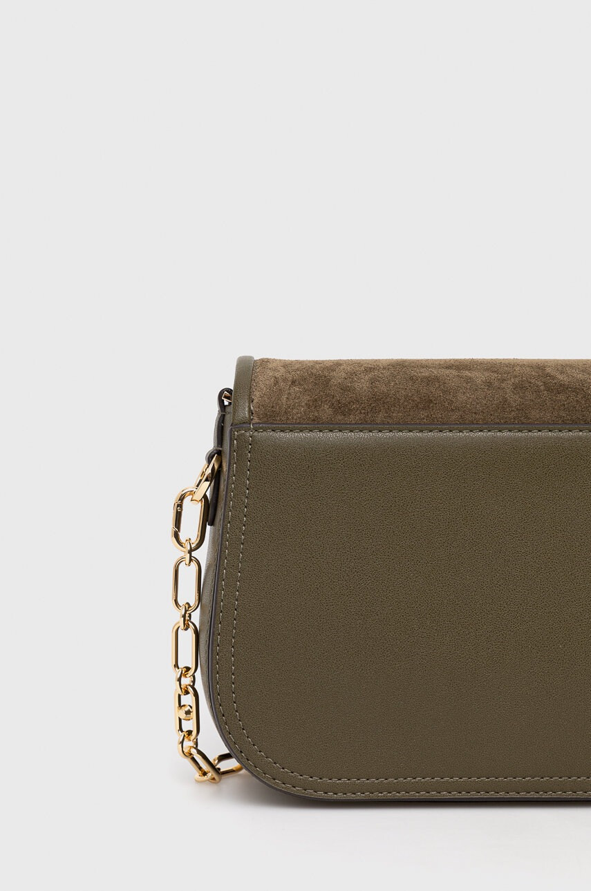 MICHAEL Michael Kors Кожена чанта в зелено - Pepit.bg