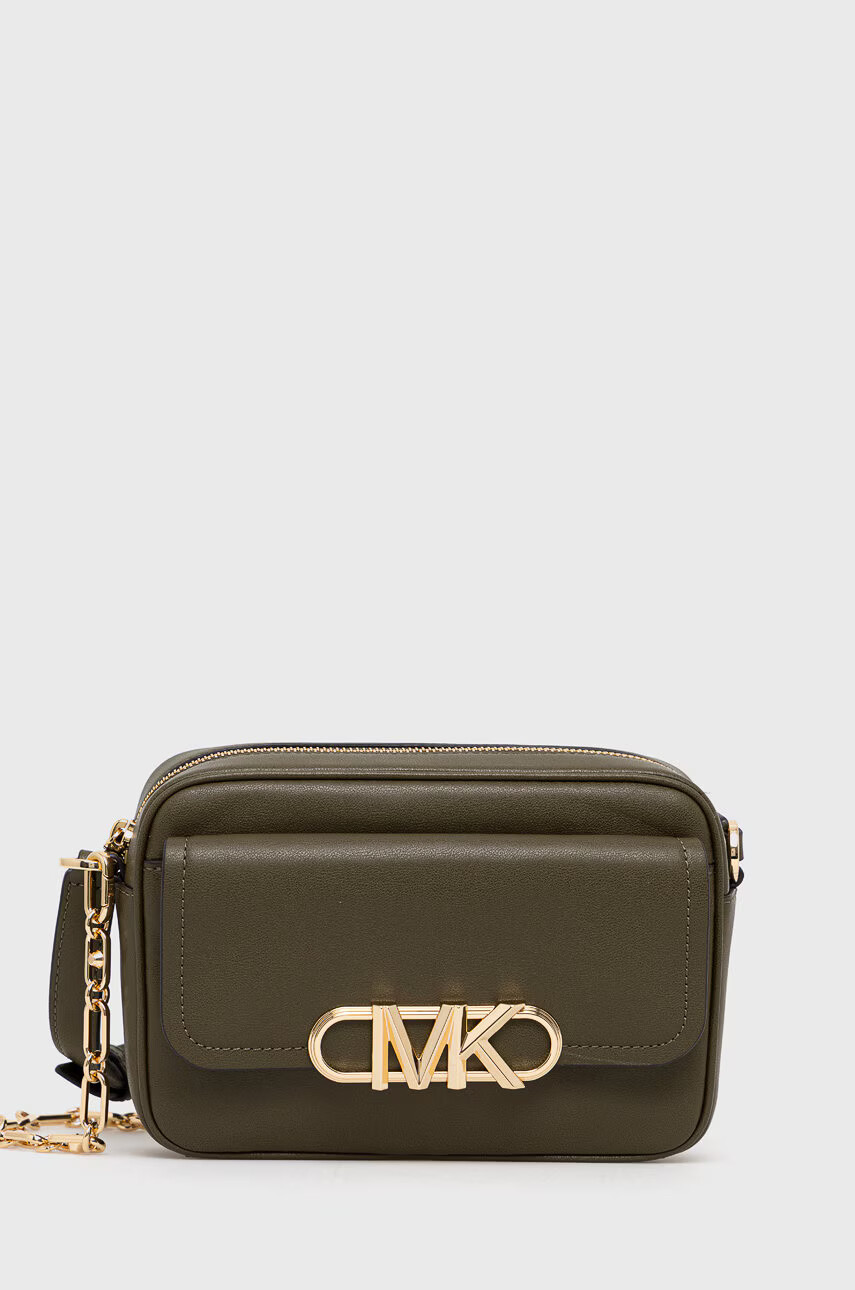 MICHAEL Michael Kors Кожена чанта в зелено - Pepit.bg