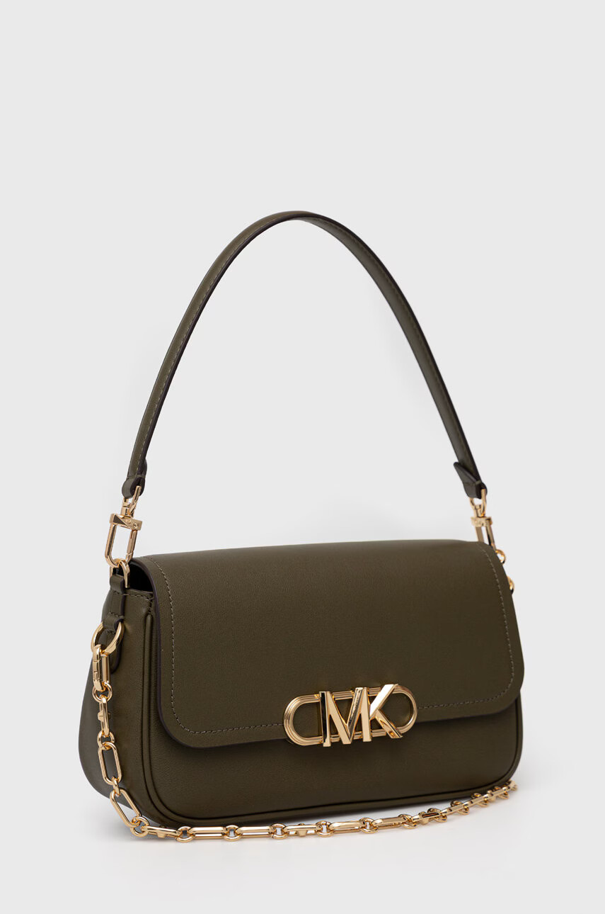 MICHAEL Michael Kors Кожена чанта в зелено - Pepit.bg