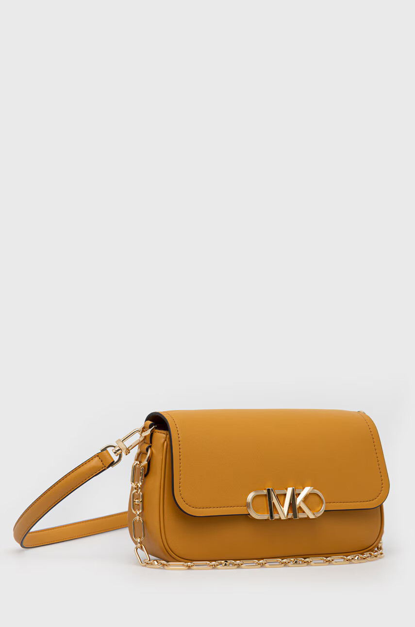 MICHAEL Michael Kors Кожена чанта в жълто - Pepit.bg