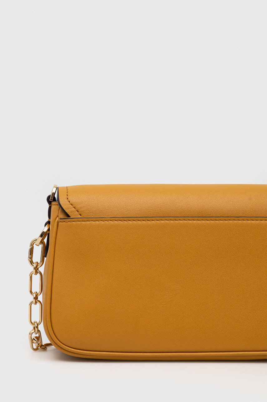 MICHAEL Michael Kors Кожена чанта в жълто - Pepit.bg