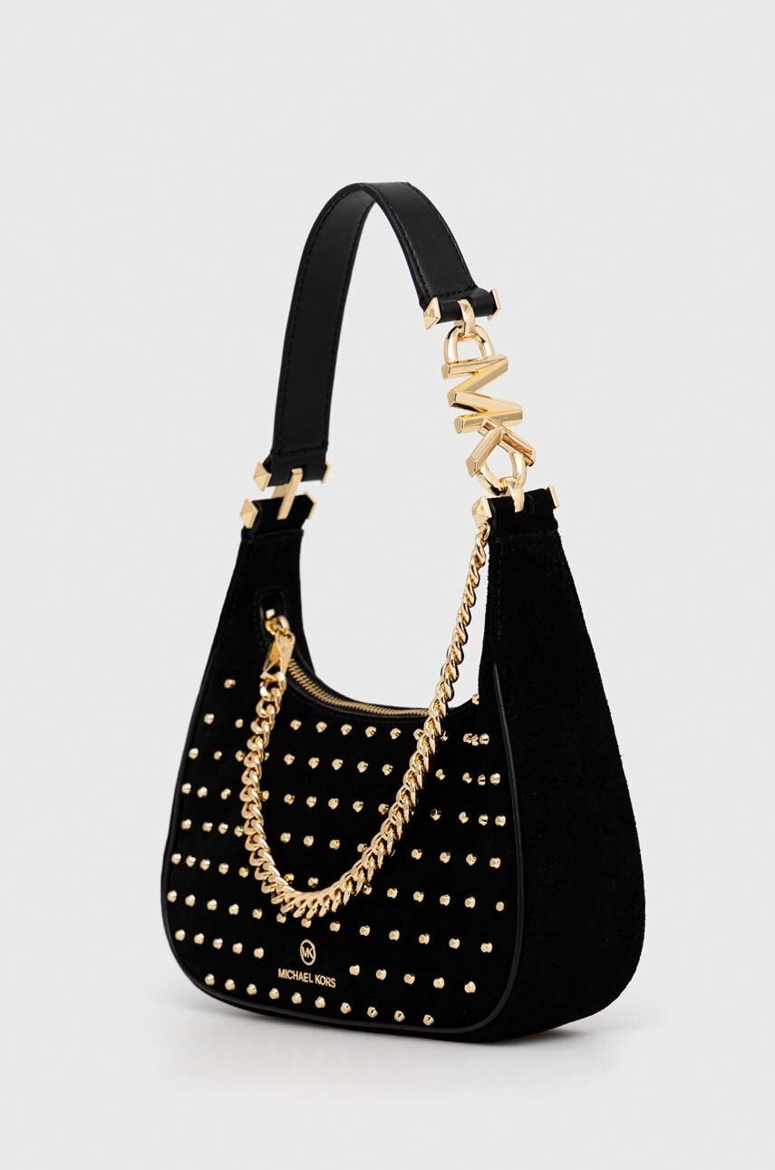 MICHAEL Michael Kors Кожена чанта в черно - Pepit.bg