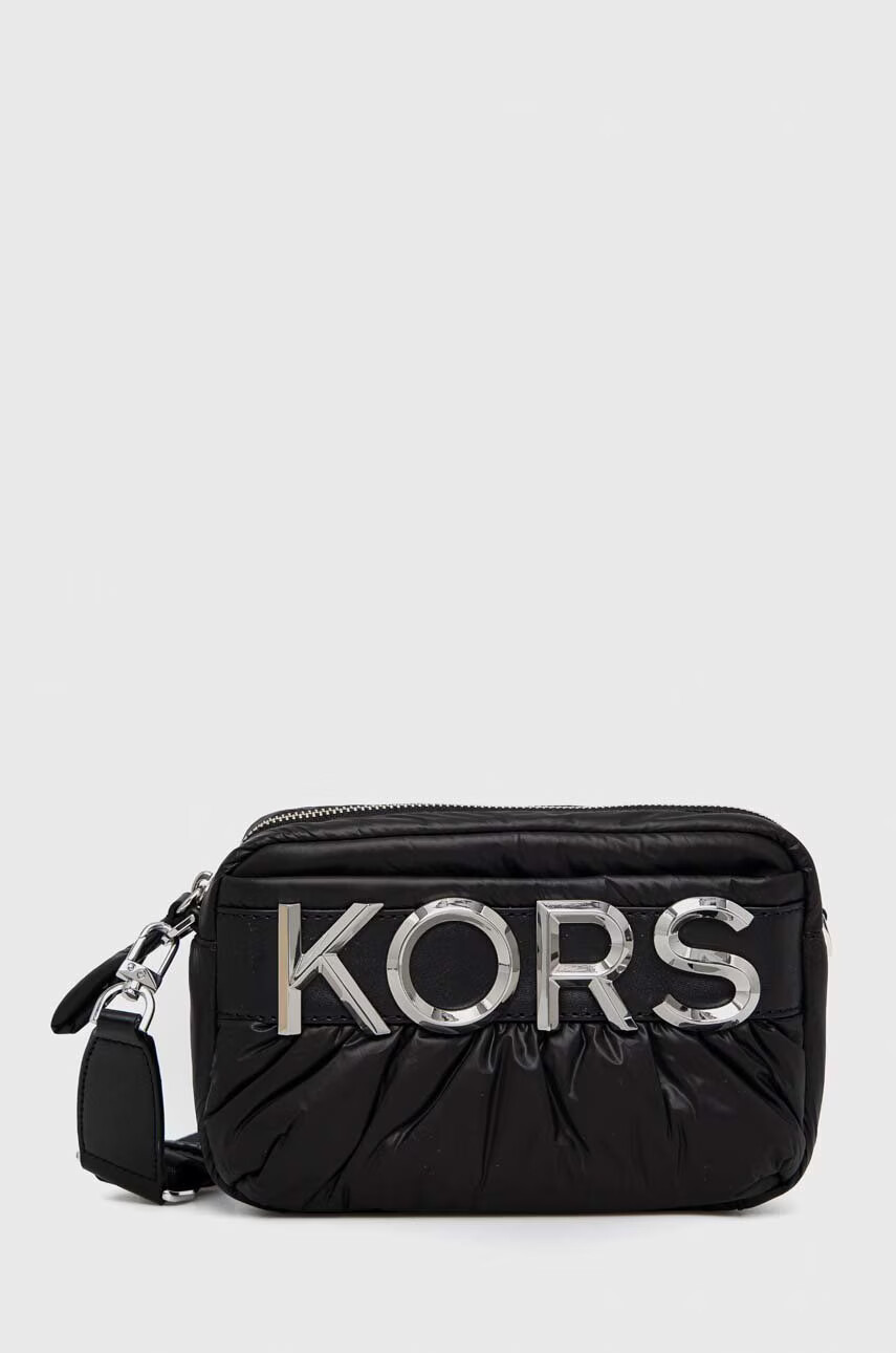 MICHAEL Michael Kors Кожена чанта в черно - Pepit.bg