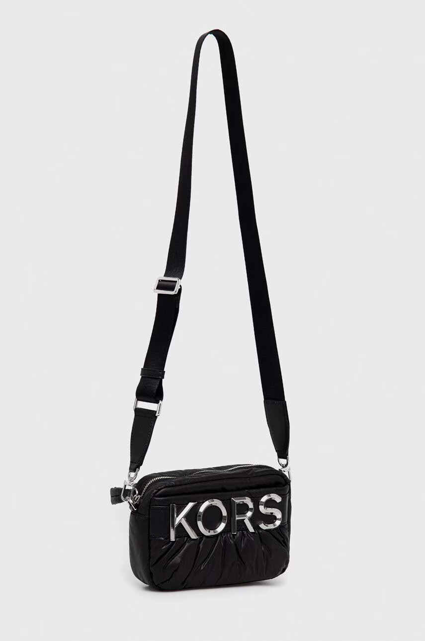 MICHAEL Michael Kors Кожена чанта в черно - Pepit.bg