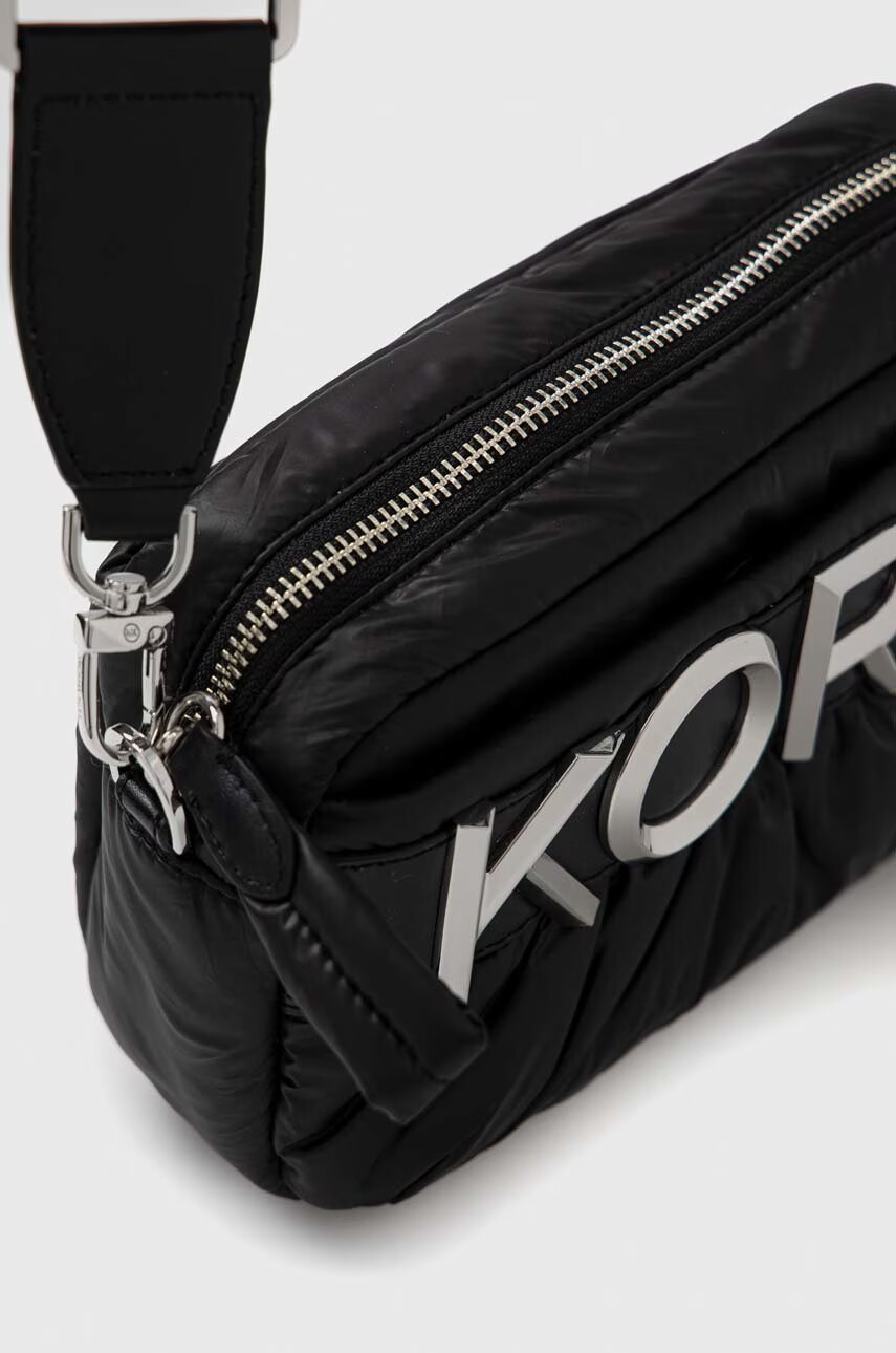 MICHAEL Michael Kors Кожена чанта в черно - Pepit.bg