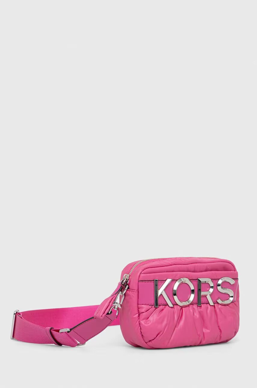 MICHAEL Michael Kors Кожена чанта в розово - Pepit.bg