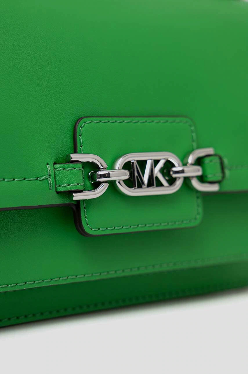 MICHAEL Michael Kors Кожена чанта в зелено - Pepit.bg