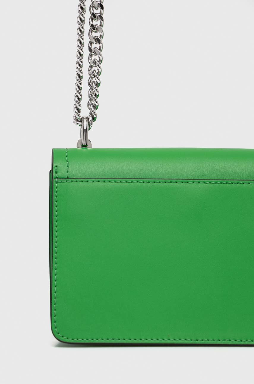 MICHAEL Michael Kors Кожена чанта в зелено - Pepit.bg