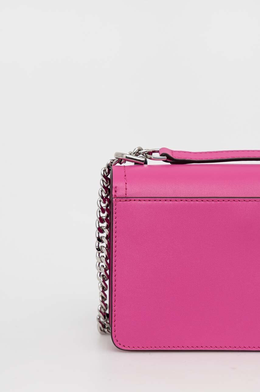 MICHAEL Michael Kors Кожена чанта в розово - Pepit.bg