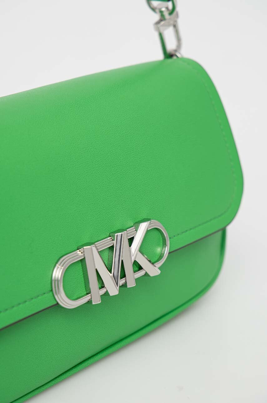 MICHAEL Michael Kors Кожена чанта в зелено - Pepit.bg