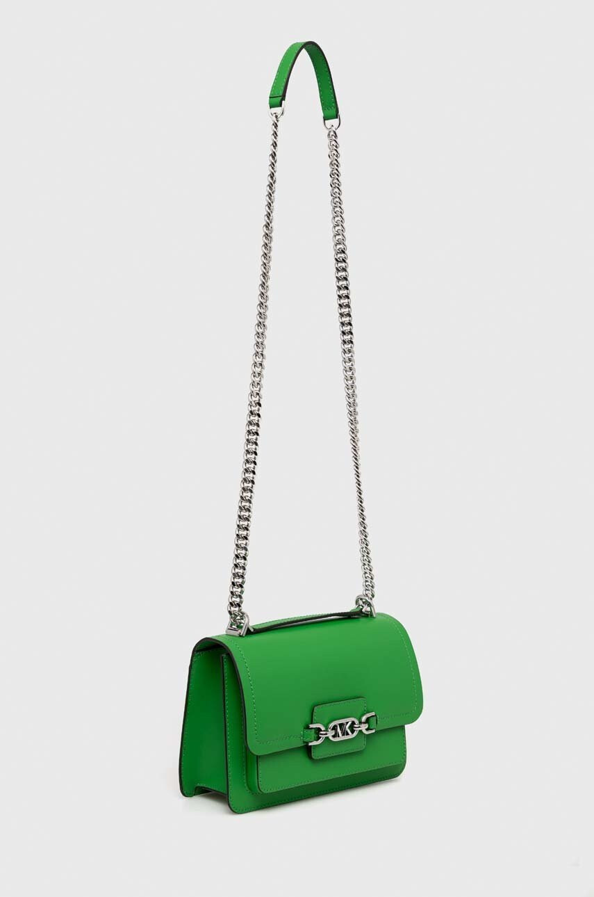 MICHAEL Michael Kors Кожена чанта в зелено - Pepit.bg