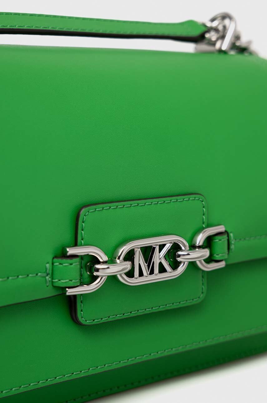 MICHAEL Michael Kors Кожена чанта в зелено - Pepit.bg
