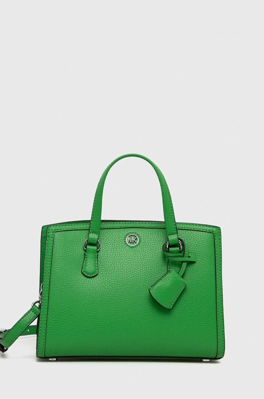 MICHAEL Michael Kors Кожена чанта в зелено - Pepit.bg