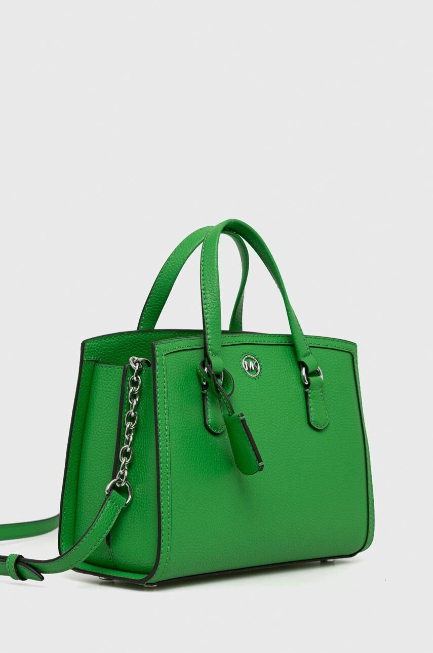 MICHAEL Michael Kors Кожена чанта в зелено - Pepit.bg