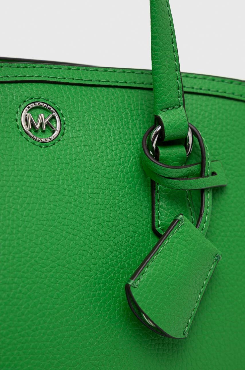 MICHAEL Michael Kors Кожена чанта в зелено - Pepit.bg