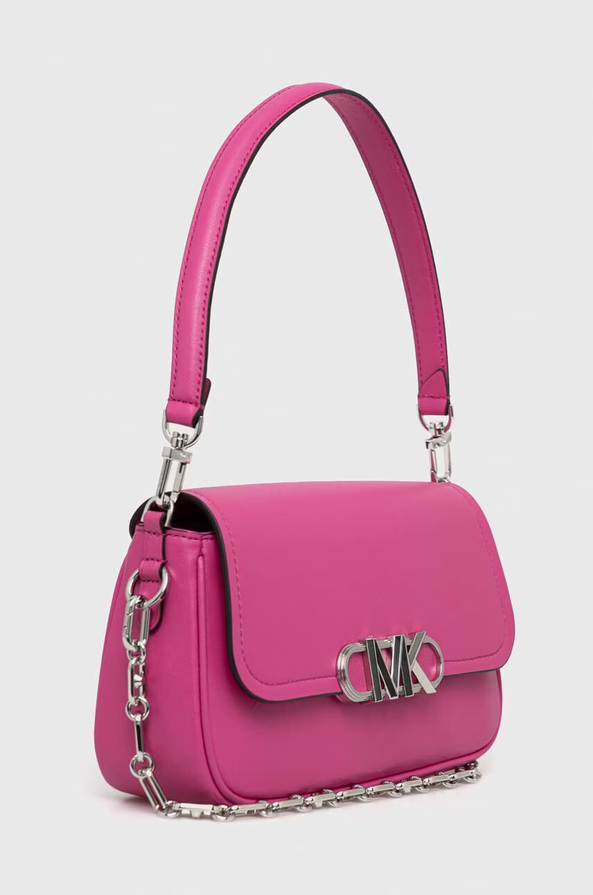 MICHAEL Michael Kors Кожена чанта в розово - Pepit.bg