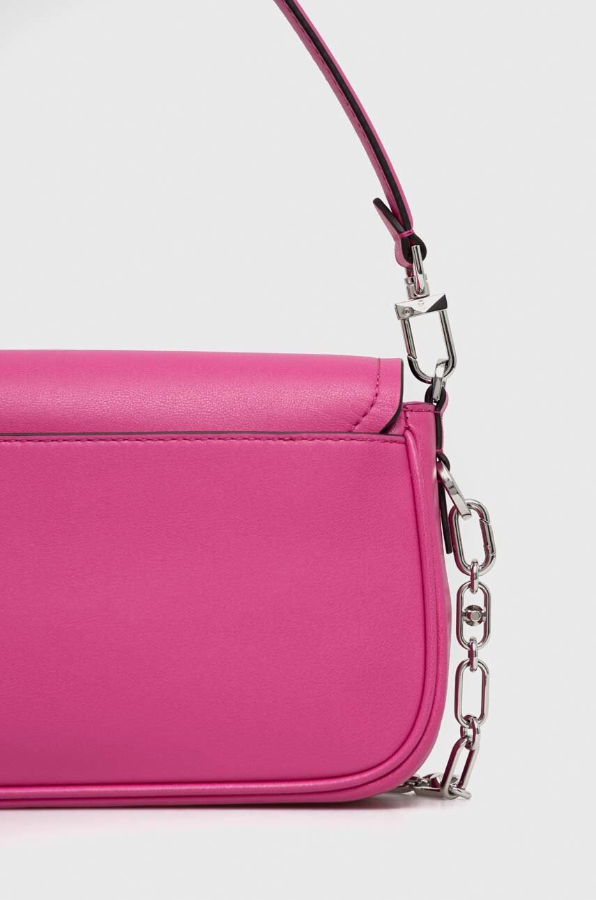 MICHAEL Michael Kors Кожена чанта в розово - Pepit.bg