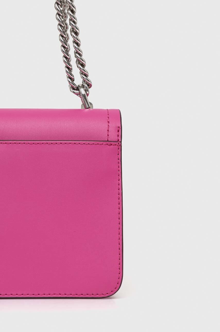 MICHAEL Michael Kors Кожена чанта в розово - Pepit.bg