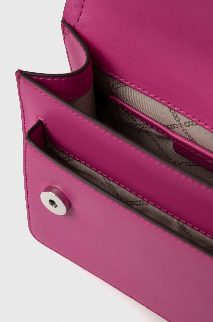 MICHAEL Michael Kors Кожена чанта в розово - Pepit.bg
