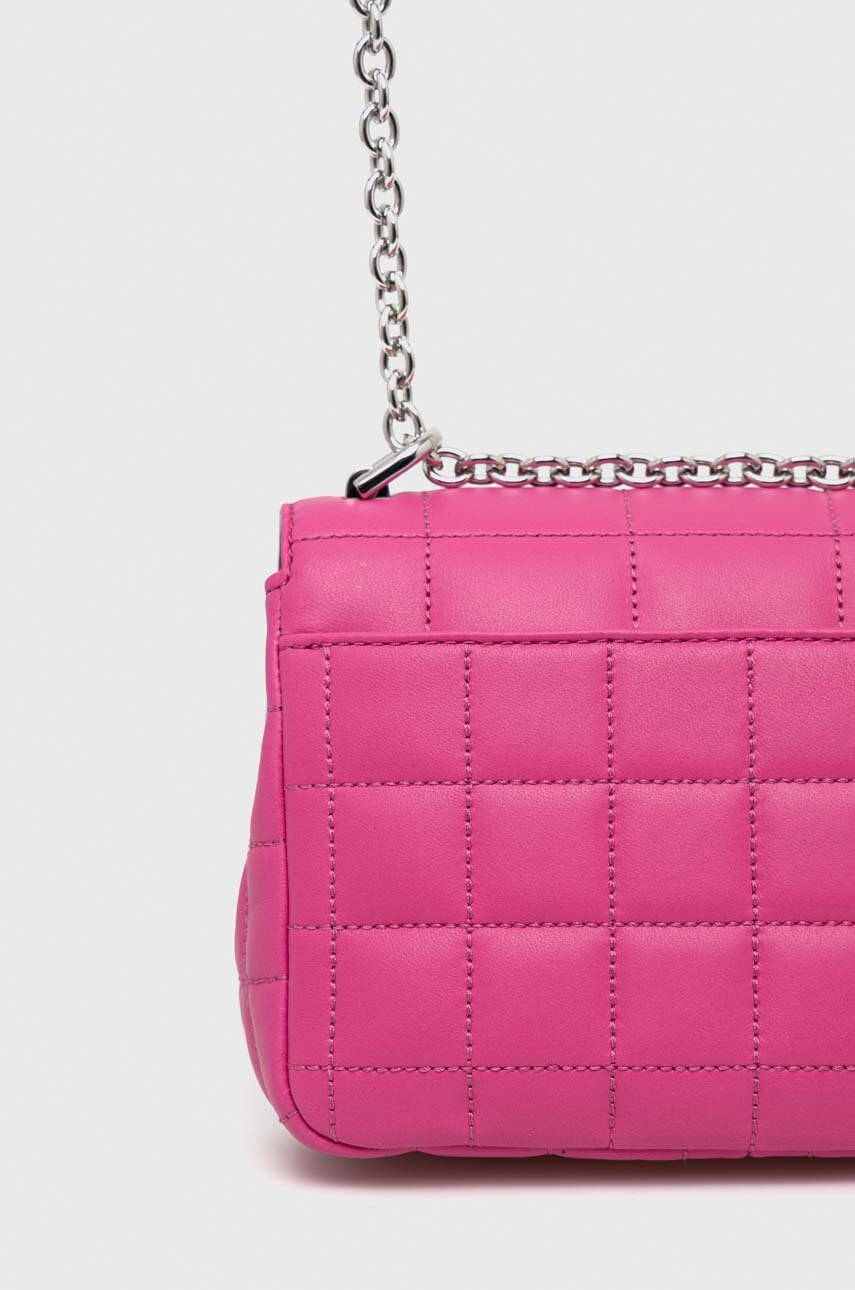 MICHAEL Michael Kors Кожена чанта в розово - Pepit.bg
