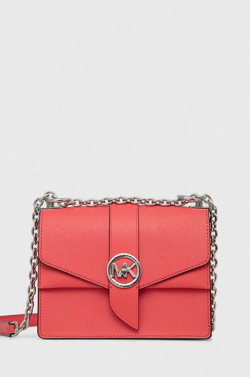 MICHAEL Michael Kors Кожена чанта в зелено - Pepit.bg