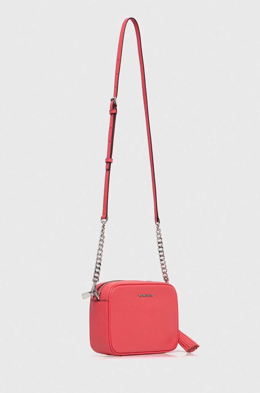 MICHAEL Michael Kors Кожена чанта в черно - Pepit.bg