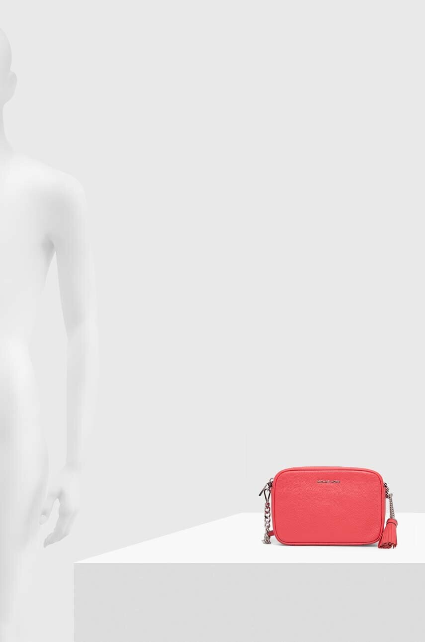 MICHAEL Michael Kors Кожена чанта в черно - Pepit.bg