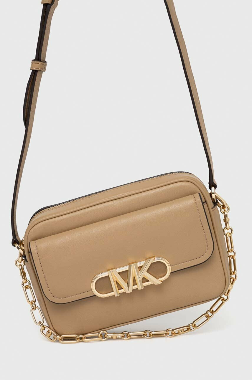 MICHAEL Michael Kors Кожена чанта в бежово - Pepit.bg