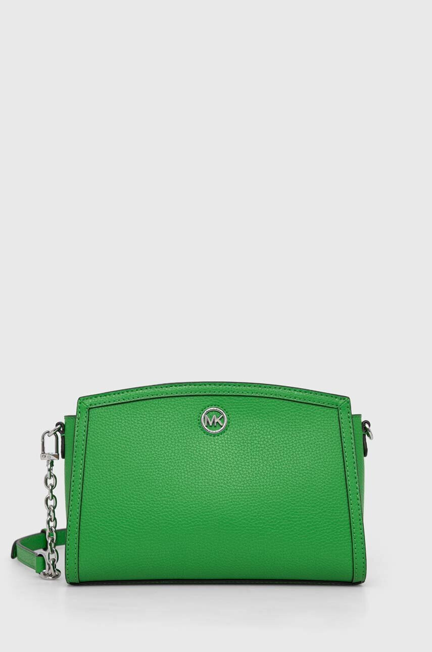 MICHAEL Michael Kors Кожена чанта в зелено - Pepit.bg